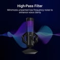 thumbnail image 3 of Micrófono ASUS ROG Carnyx USB Gaming 192 kHz/24 bits negro, 3 of 7