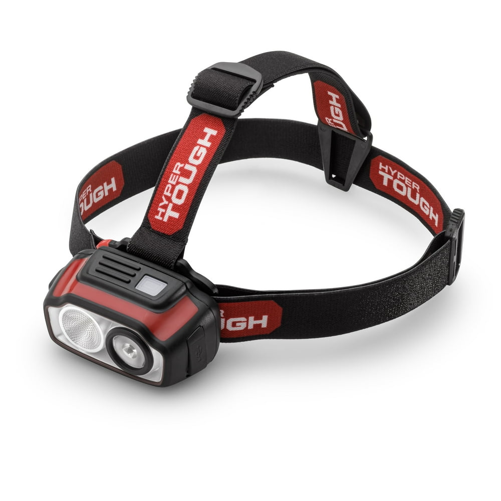 Hyper Tough 500 Lumens Rechargeable LED Headlamp