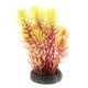 thumbnail image 3 of Simulación de plástico Hierba Paisaje Plantas acuáticas Decoración para acuario naranja Gloria Planta de terrarios de reptil, 3 of 8