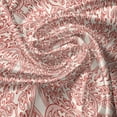 thumbnail image 5 of Ambesonne Romantic Valance Pack of 2, Victorian Swirls Hearts, 54"X12", Rose Salmon, 5 of 5