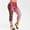 Red, variant on ZKCCNUK Summer Plus Size Capris for Women Imitation Denim Printed Leggings Capris High Waisted Elastic Pencil Capris Trousers for Women