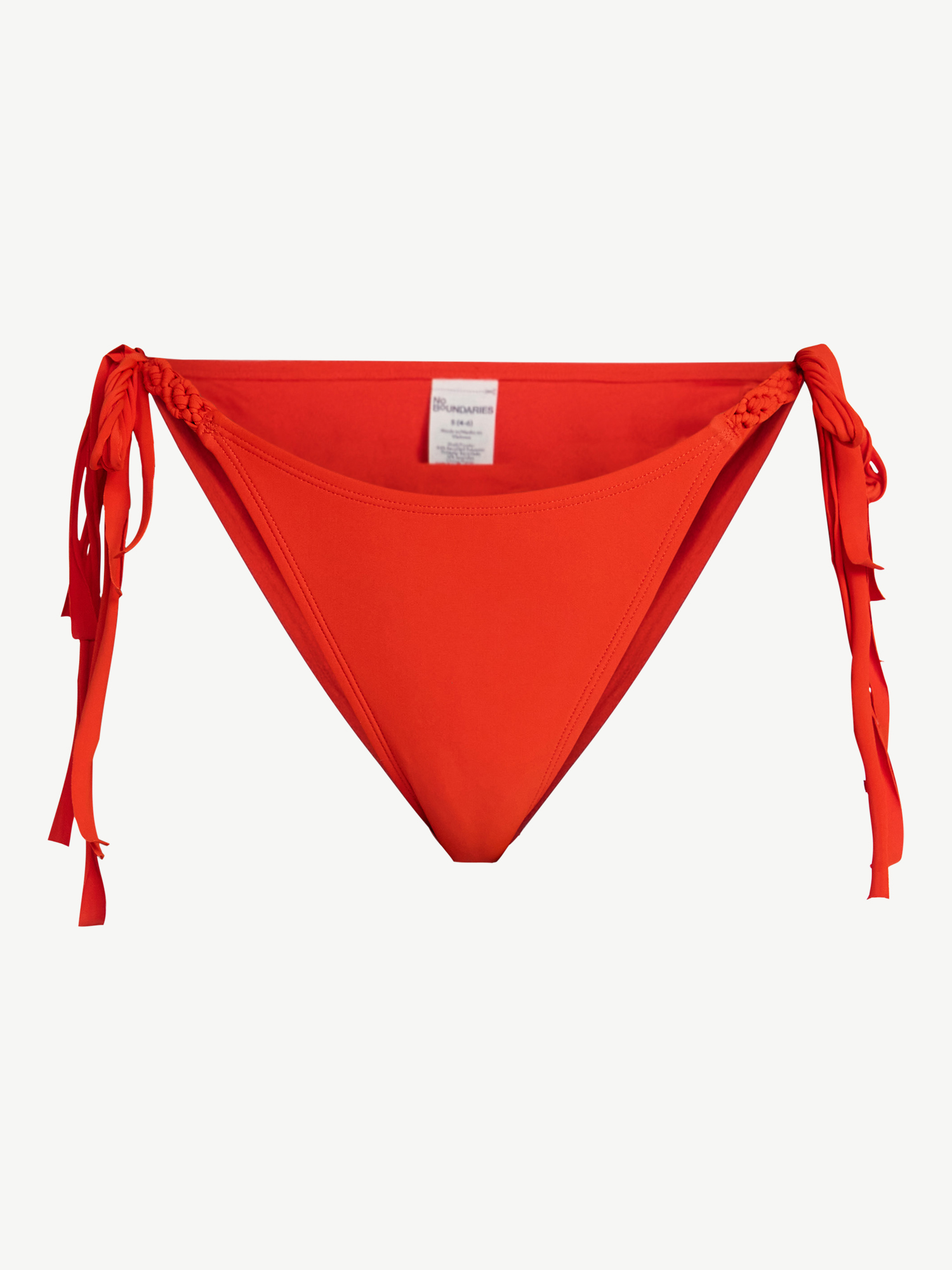 No Boundaries Macrame Bikini Bottoms, Women’s XXS-XXL