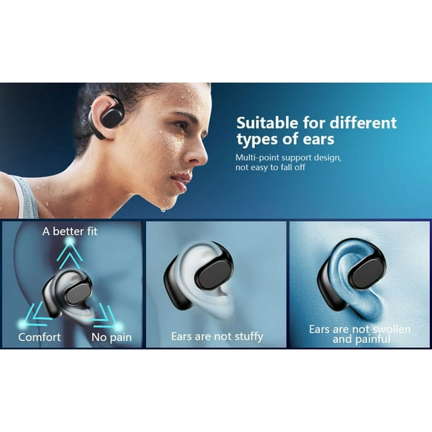 For TCL ION Z/X - Wireless Ear-hook OWS Earphones Bluetooth
