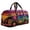 #07, variant on Hippie Van Quilted Duffle Bag, Boho Travel Weekender Bag with Adjustable Strap, Retro Style for Everyday Travel
