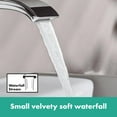 thumbnail image 2 of hansgrohe Vivenis Modern 1-Handle 1-Hole 12-inch Tall Bathroom Sink Faucet in Chrome, 75042001, 2 of 4