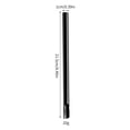 thumbnail image 2 of Wide Metal Straw 304 Stainless Steel Angled Tip Reusable for Slushies Milkshakes Dishwasher Safe with Brush, 2 of 5