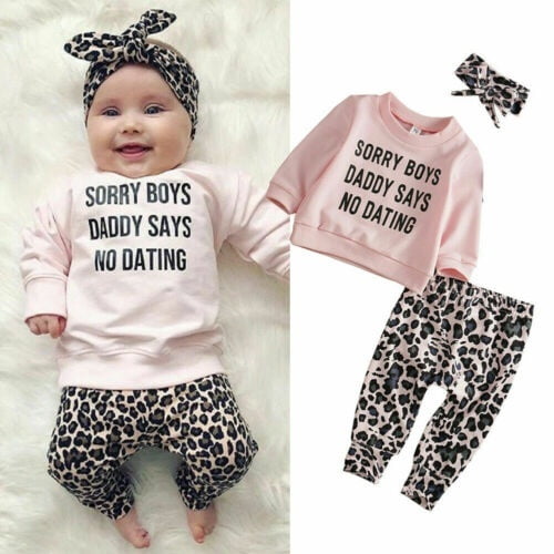 baby leopard pants