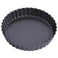 thumbnail image 3 of 6 Inch Non-Stick Carbon Steel Pie/Pizza/Cake Pan with Removable Base for Easy Baking, 3 of 8