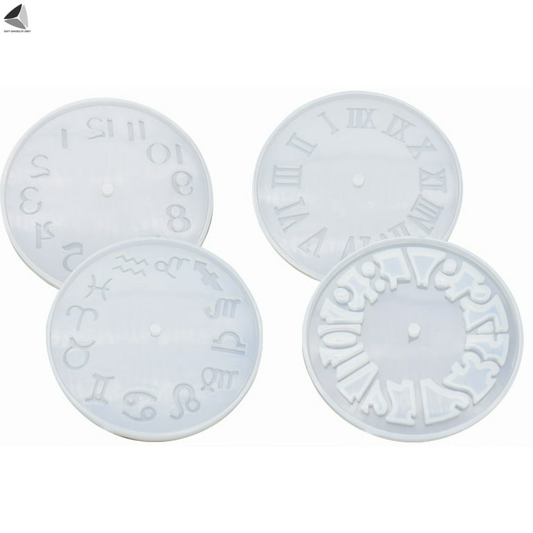 Clock Resin Mold - Clock Silicone Resin Mold Clock Molds Silicone Mold  Handmade for Resin Casting Epoxy Resin DIY Jewelry Making (12  Constellations)