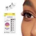 thumbnail image 1 of Pestañas postizas KISS ImPress Lash Clusters, naturales, de 12 a 14 mm, 1 of 9