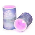 thumbnail image 7 of Yayeee Flameless Candles with Remote Flickering Battery Operated Multi Color Changing, Plants and River, 7 of 7