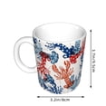 thumbnail image 2 of Disketp Red Lobster Large Coffee Mug with Handle Tea Cup Novelty Coffee Cup for Men Women Office Work, 2 of 6