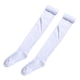 thumbnail image 2 of Calcetines extra altos para mujer, calentadores de piernas por encima de la rodilla de invierno, medias altas blanco, 2 of 9