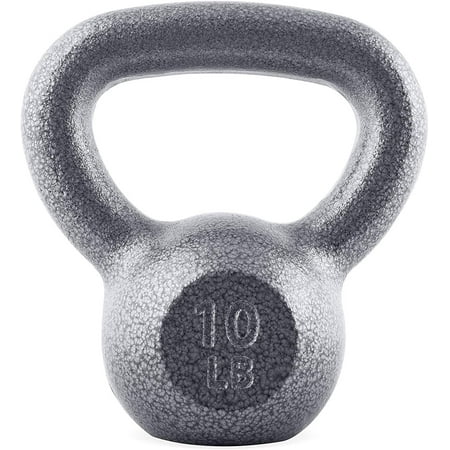 WF Athletic Supply Hammerstone Painted Cast Iron Kettlebells, Home & Gym Equipment, Great for Strength Training, Full Body Workout & Crossfit Training, Color & Size Options Available in 10-80 Pounds