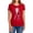 Red, variant on Batman Scene Inside Women's T Shirt, Kelly Green, Large