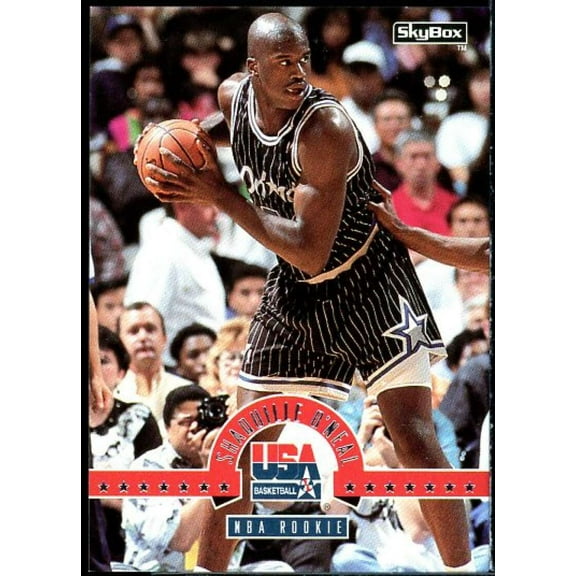 Shaquille O'Neal/NBA Rookie Card 1994 SkyBox USA #68