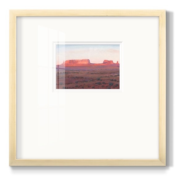 Red Rocks at Dusk IPremium Framed Print