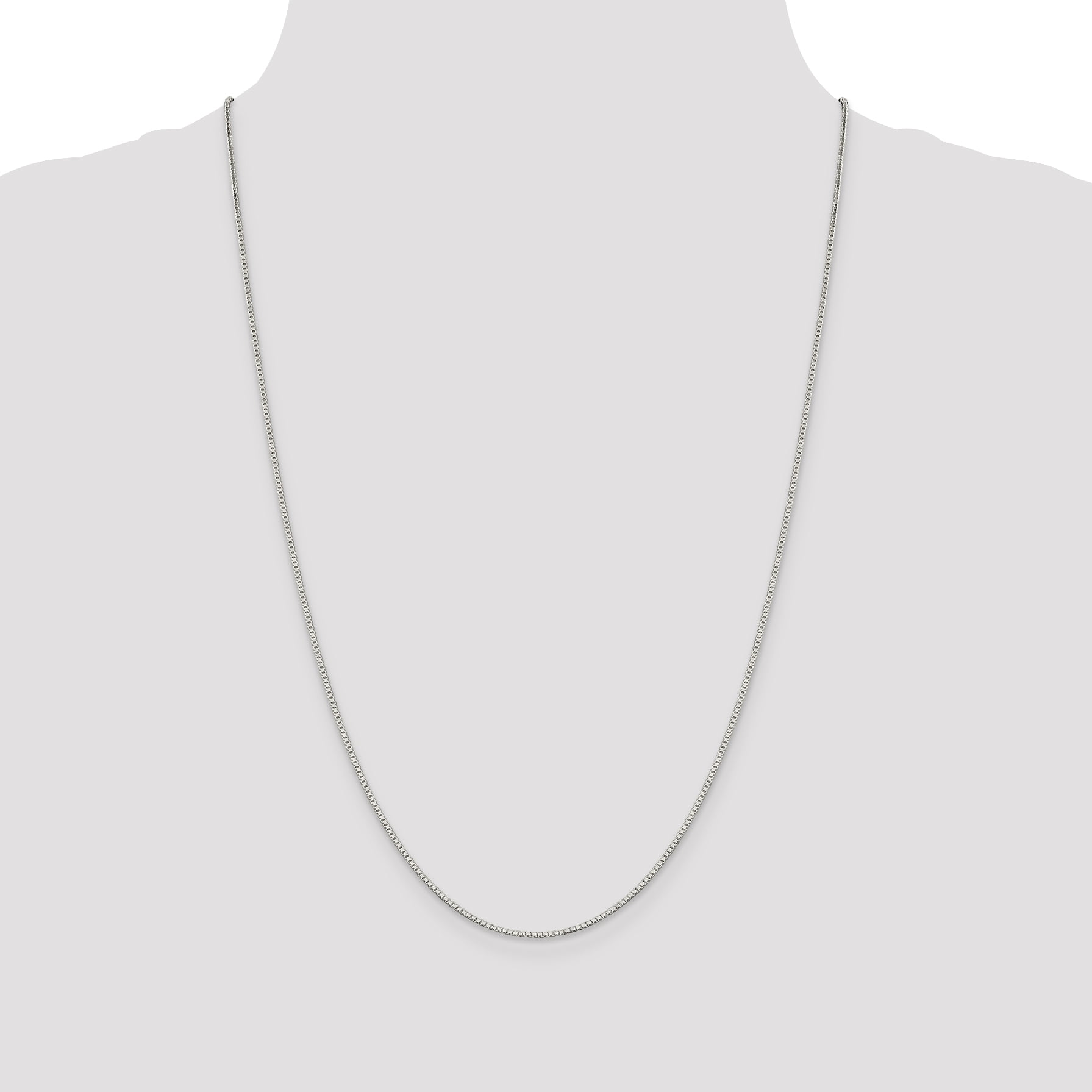 Sterling Silver 1.10mm Box Chain