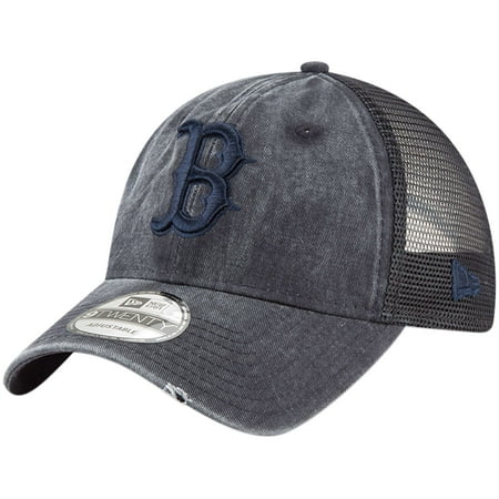 Red Boston Wash - Boston Red Sox New Era Tonal Washed 9TWENTY Adjustable Hat - Navy - OSFA