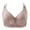 Dark Gray, variant on Darzheoy Wire-Free Bra for Women Printing Gathered Together Daily Bra Underwear No Rims High Support Bras for Women 36/80