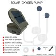 thumbnail image 2 of Solar Pond Aerator Air Oxygen Pump Foldable Solar Water Air Pump for Gardening Water Circulation Out, 2 of 5