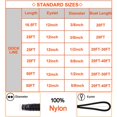 thumbnail image 3 of Double Braided Nylon Black Dock Line Boat Dock Line Mooring Rope Anchor Rope Ultra Strong Dock Lines 16.5 Feet 25 Feet 50 Feet ,Easy to Operate, 3 of 7