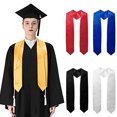 thumbnail image 4 of Graduation Ribbon Student 150cm Long Satin Strap Solid Color Students Soft Satin Ribbon Parties Celebrations Graduation Accessory, 4 of 7