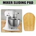 thumbnail image 2 of Mixer Slider Mat for Kitchen Assistant 4.5-5 Qt Tilt Head Stand Mixer Wood Sliding Tray with 4 Smooth Pads, Countertop Protector & Moving Mat, Kitchen Storage Accessory for Artisan Series, 2 of 8