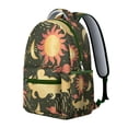 thumbnail image 2 of Cosmic Witchy Student Backpack Waterproof Durable School Bag with Gothic Moon and Starry Night Print, Adjustable Straps, Breathable Foam Padding for Daily Use, 2 of 5