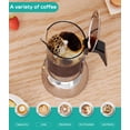 thumbnail image 3 of Cafetera Espresso Stovetop Coffee Gator para 9 tazas, moka, 450 ml, 3 of 6