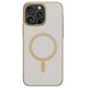 thumbnail image 1 of For iPhone 16 Pro Case Compatible with MagSafe Matte PC Back Cover - Titanium, 1 of 5