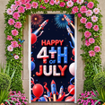 thumbnail image 5 of Patriotic Design Happy 4th of July Balloon Banner Fireworks Decoration Red White Blue Stars for Independence Day Celebration Outdoor Party Indoor Event, 5 of 8