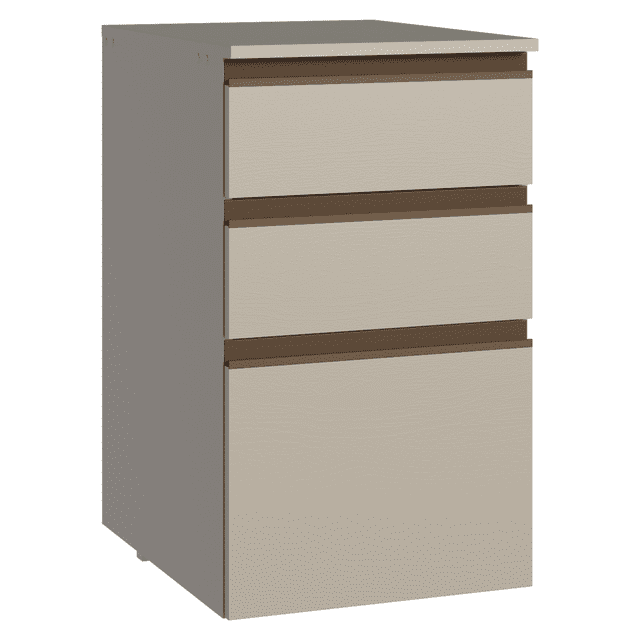 Gabinete Bajo Cocina Madesa Nice 40cm Con Encimera 3 Cajones