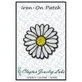 thumbnail image 4 of Daisy Flower Embroidered Iron-on Patch | Clayton Jewelry Labs, 4 of 5