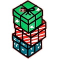 thumbnail image 1 of TwelveNYC Celebrate Shop iPhone 7 Stacking Presents Cell Phone Case, Green/Red, 1 of 1