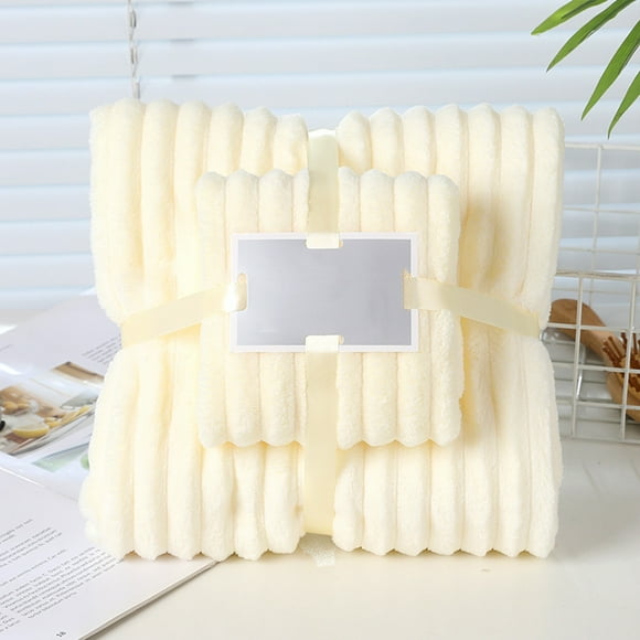 Apmemiss Clearance Coral Velvet Absorbent Bath Towels for Adults Face Towel Bath Towel Set Soft Comfortable Bathroom Towel Set Highly Absorbent Soft Bathroom Towels Set for Home