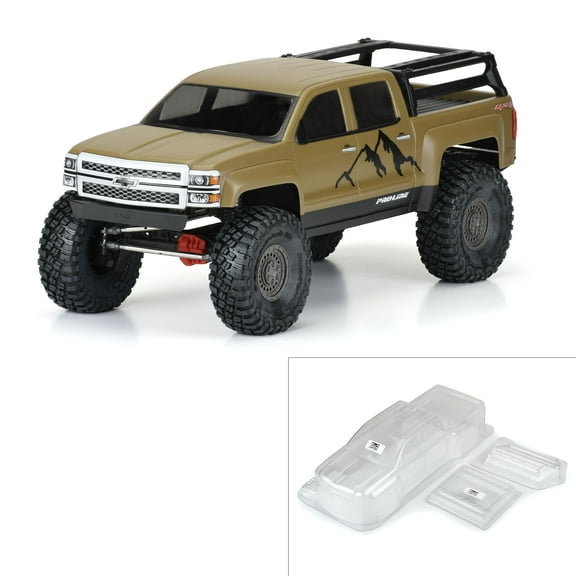 Pro-Line Racing 1/10 2015 Chevrolet Silverado Clr Bdy 13.9 WB PRO358500 Car/Truck  Bodies wings & Decals