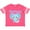 Football Pink and White, variant on Inktastic Big Sister Elephant Girls Toddler T-Shirt