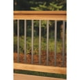 thumbnail image 2 of Deckorators Traditional Aluminum Face-Mounted Balusters 10-Pack, Bronze, 32.25 in., 2 of 2