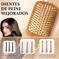 thumbnail image 4 of 6 Piezas Cepillo para Cabello, Antiestático, Peine para Cabello Antiobstrucción, se Puede Utilizar para Cabello Rizado, Cabello Seco Y Cabello Liso, Adecuado para Todo Tipo de Cabello, Unisex, 4 of 4