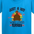 thumbnail image 4 of Inktastic Thanksgiving Funny Kids Turkey Youth T-Shirt, 4 of 5