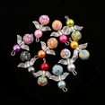 thumbnail image 4 of 40 Colgantes de de ángel Mixtas para Manualidades, Accesorios de Joyería para Bricoje, Colr, , Pen, Fabricación Baoblaze Colgantes de perlas, 4 of 5