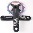 thumbnail image 6 of BUCKLOS 104 BCD Mountain Bike Single Speed Crankset 170mm MTB Square Taper Crankset and Chainring, 6 of 7