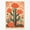Cactus 03, variant on 12x16in Unframed Vintage Mexican Wall Art, Green Plant Cactus Wall Art, Colorful Southwestern Wall Art Canvas, Orange Rustic Desert Art Botanical Cactus Print for Wall Decor