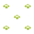 thumbnail image 2 of Destyer 50piece Multi-color Fabric For Wide Application In Weddings And Parties Realistic Appearance Soft Texture DIY Hats Light Green 4.5cm 5Set, 2 of 6