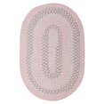 thumbnail image 1 of Colonial Mills Rug SY03R096X132 8 x 11 ft. Sidney Nursery Braided Rug  Petal Grey, 1 of 1