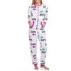 Women's and Women's Plus Microfleece Sleepwear Adult Onesie Union Suit Pajama (Sizes XS-3X)