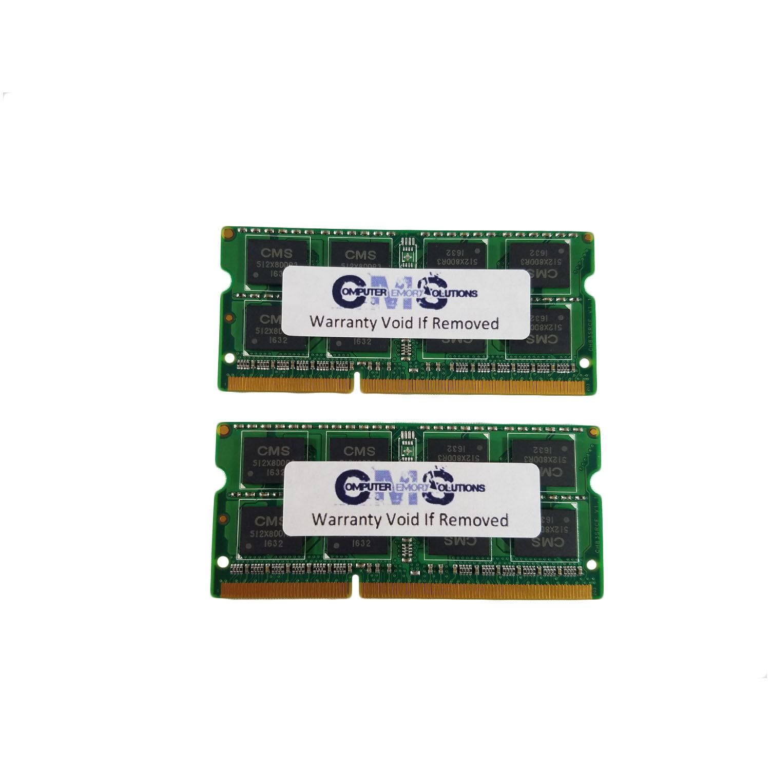 CMS 16GB (2X8GB) DDR3 12800 1600MHz NON ECC SODIMM Memory Ram Compatible  with Fujitsu Lifebook E544 - A7