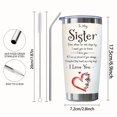 thumbnail image 6 of FLINT - 20Oz Stainless Steel Coffee Tumbler Vacuum Insulated Travel Mug Cup Lid Straw Us, 6 of 6