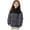 A Black, variant on Kids Fall Winter Solid Stand Collar Quilted Bread Puffer Jacket, Unisex Boys Girls Thick Warm Casual Outerwear,Green